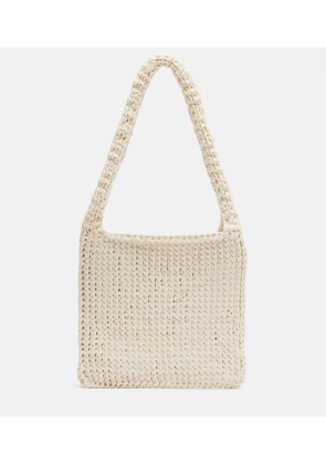 The Row Didion woven shoulder bag
