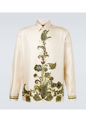Etro Paisley silk shirt