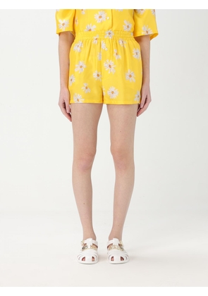 Shorts MOSCHINO COUTURE Woman color Yellow