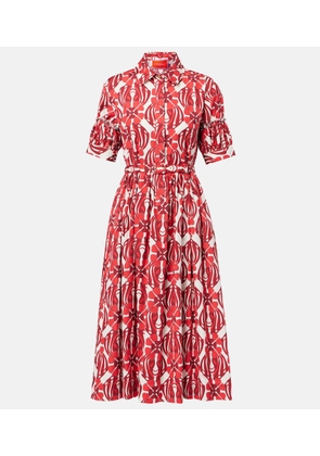 La DoubleJ Libertine printed cotton shirt dress