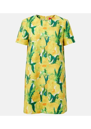 La DoubleJ Swing printed cotton minidress