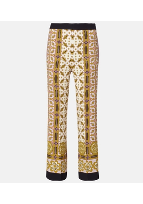 La DoubleJ Printed straight pants