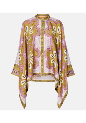 La DoubleJ Foulard printed silk twill shirt