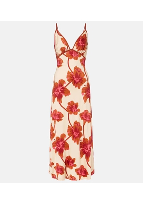 Johanna Ortiz Sendero de Astromelias jersey maxi dress