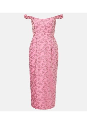 Markarian Amina sequined midi dress