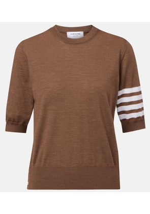 Thom Browne 4-Bar wool sweater