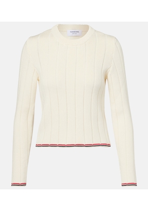 Thom Browne Cable-knit virgin wool sweater