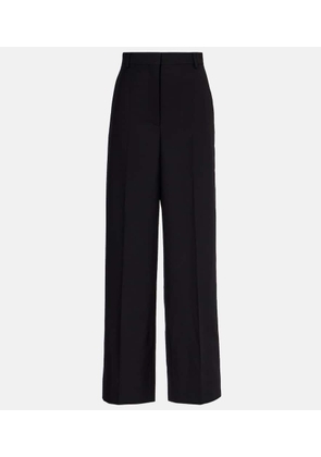 Stella McCartney High-rise wool wide-leg pants