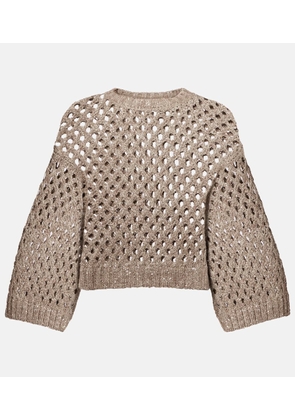 Brunello Cucinelli Open-knit sweater