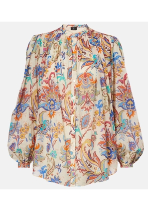 Etro Paisley cotton blouse