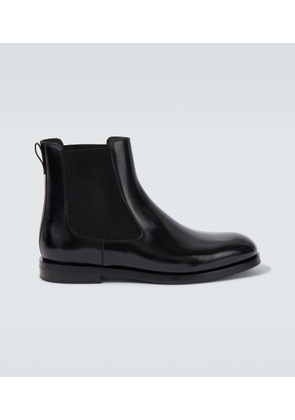 Manolo Blahnik Sempione leather Chelsea boots