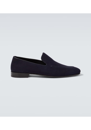 Manolo Blahnik Truro suede loafers