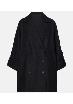 Brunello Cucinelli Oversized wool coat