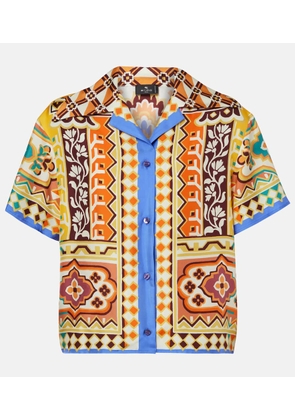 Etro Printed silk shirt