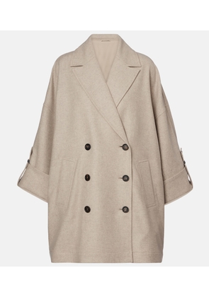 Brunello Cucinelli Oversized wool coat