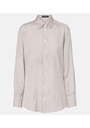 Dolce&Gabbana Striped silk shirt