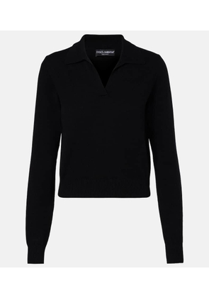 Dolce&Gabbana Cashmere polo sweater