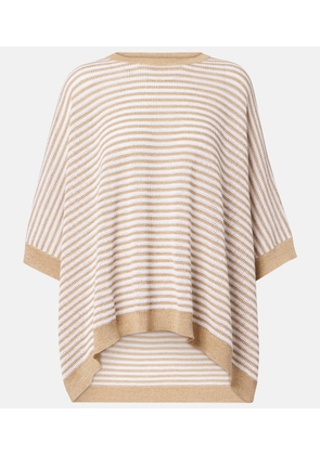 Brunello Cucinelli Knitted striped top
