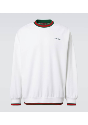 Gucci Logo cotton-blend sweatshirt