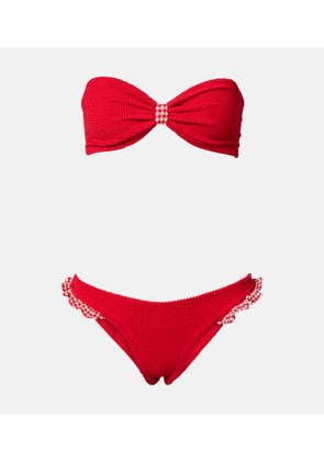 Hunza G Jean bandeau bikini