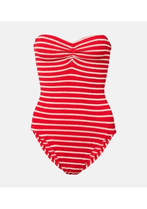 Hunza G Brooke striped swimsuit