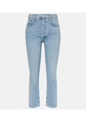 Agolde Riley high-rise straight jeans