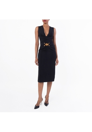 Versace Medusa Biggie Midi Dress