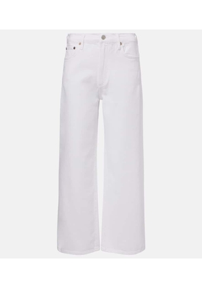 Agolde Harper Crop mid-rise wide-leg jeans