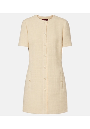Gucci Double G wool-blend tweed minidress
