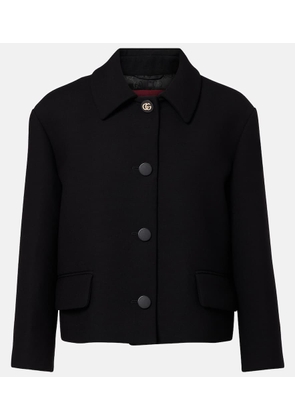 Gucci Double G wool jacket