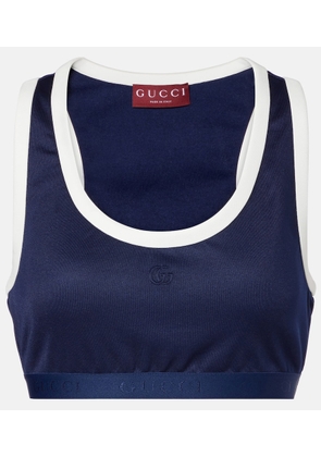 Gucci Double G jersey top
