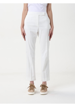 Pants MAX MARA Woman color White