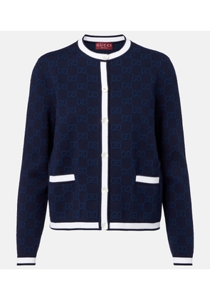 Gucci GG cotton intarsia cardigan