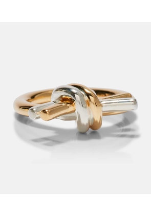 Bottega Veneta Knot gold-plated sterling silver ring