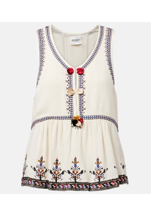 Marant Etoile Embroidered top