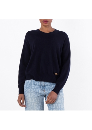 Versace Medusa 95 Cashmere-Blend Boxy Sweater