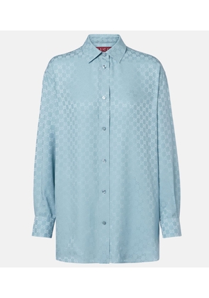 Gucci GG silk shirt