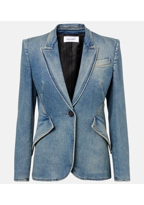 McQueen Denim blazer