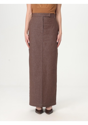 Skirt MAX MARA Woman color Brown