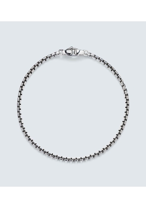 David Yurman Sterling silver chain bracelet