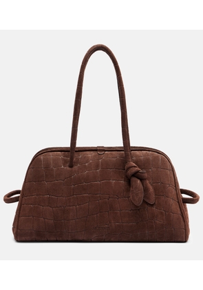 Jacquemus Turismo Medium suede tote bag