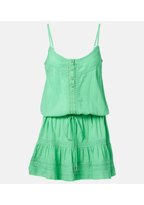 Melissa Odabash Kelly cotton minidress