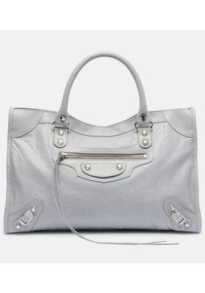 Balenciaga Le City Medium leather tote bag