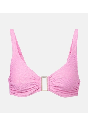 Melissa Odabash Bel Air chevron bikini top