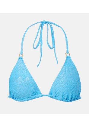 Melissa Odabash Maine chevron bikini top