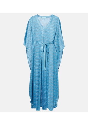 Melissa Odabash June chevron lame kaftan