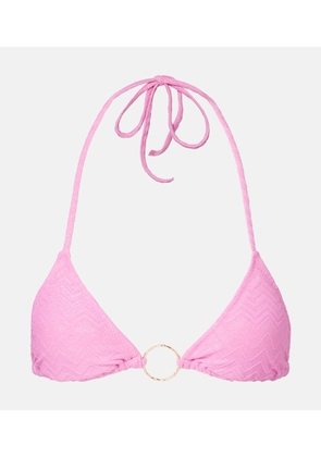 Melissa Odabash Miami chevron bikini top