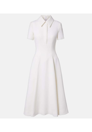 Emilia Wickstead Jody pleated wool midi dress