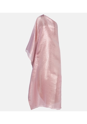 Taller Marmo Betsy one-shoulder fil coupe gown