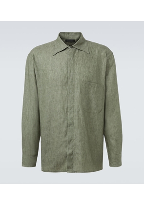 Saman Amel Resort linen shirt